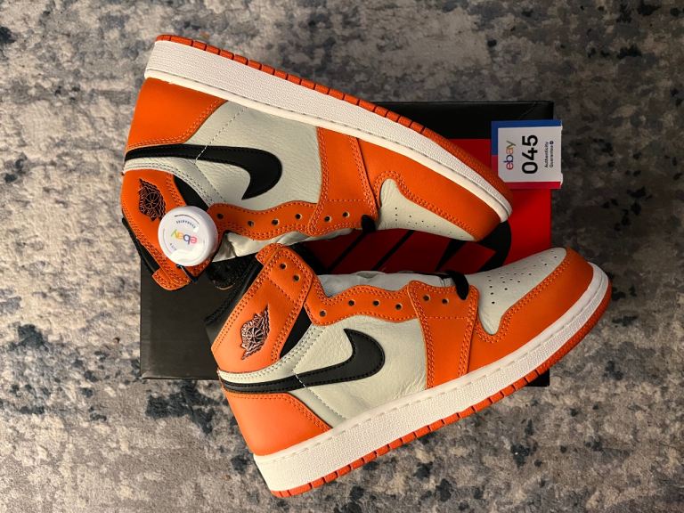 Jordan 1 Reverse Shattered Backboard GS Size 6US (Size 5UK)