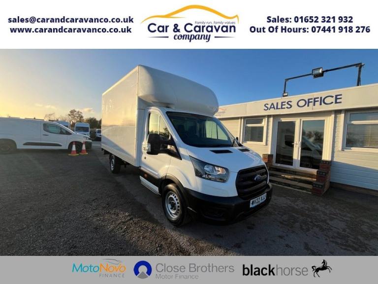 2022 22 FORD TRANSIT 2.0 350 ECOBLUE LEADER LUTON 2DR DIESEL MANUAL FWD L4 EURO 