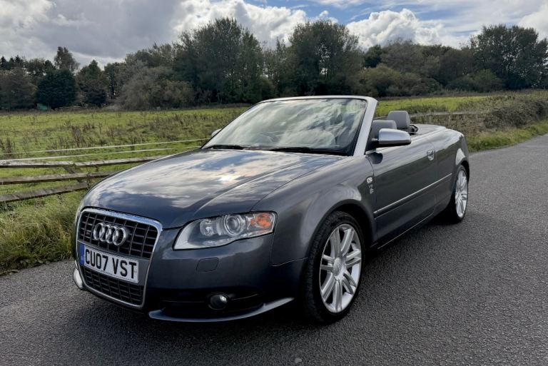 2007 Audi S4 Convertible 4.2 V8 DSG Auto Grey