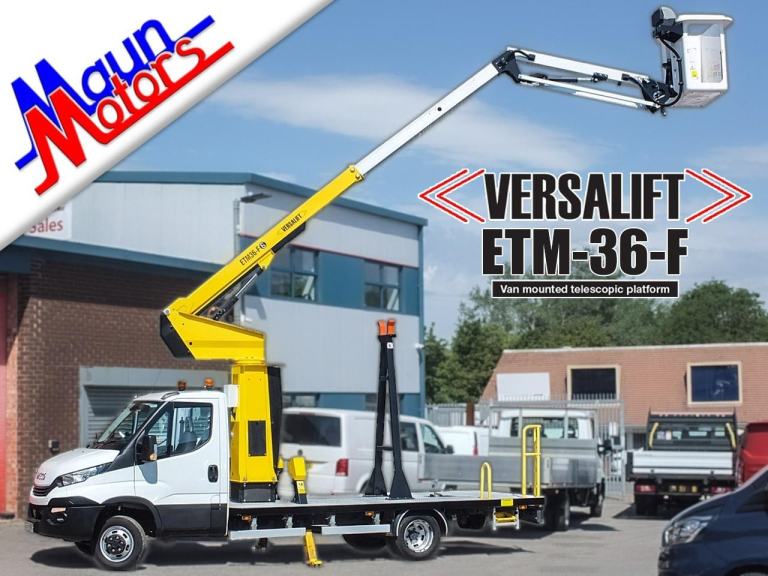 2024 "74" Iveco Daily 50C15, 5.2t CHERRY PICKER with AIR CON & Versalift 