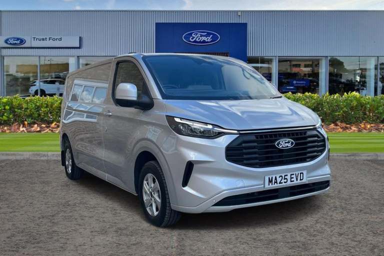 2025 Ford Transit Custom 280 Limited AUTO L2 LWB FWD 2.0 EcoBlue 136ps Low Roof, HEATED FRONT SEA...