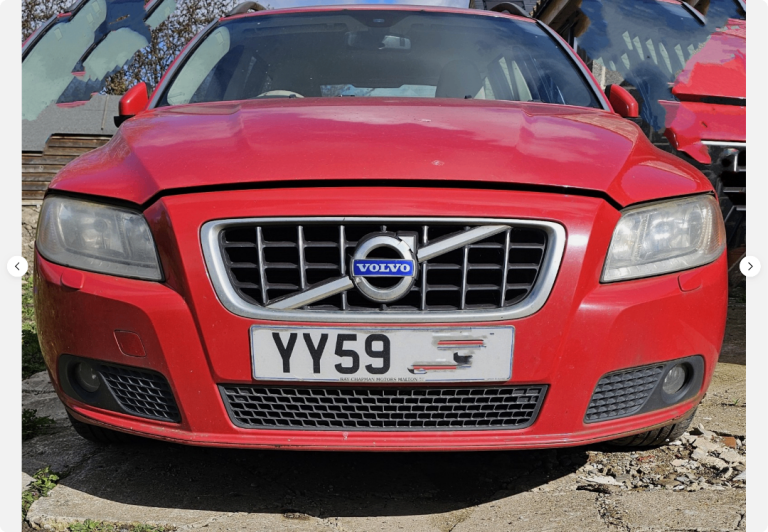 Volvo V70 P3 2009 2.4 D5 205 BHP D5244 T10 Manual Breaking Parts