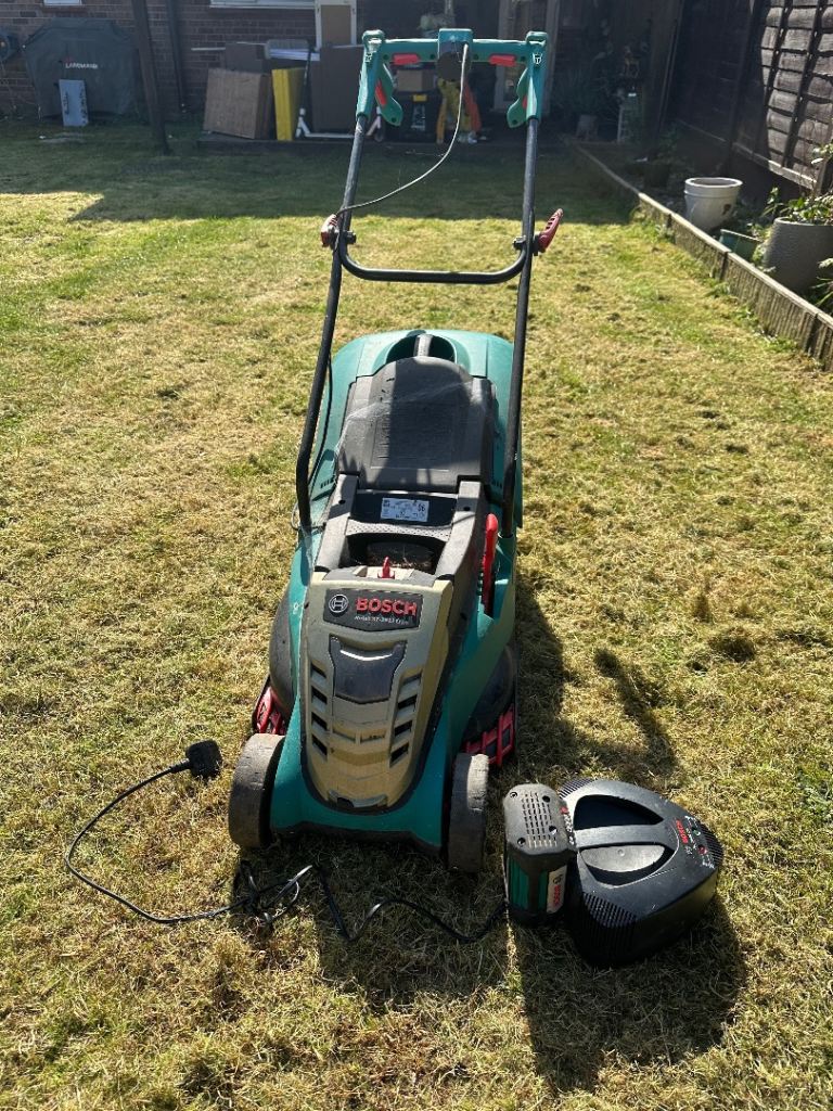 Lawnmower cordless 