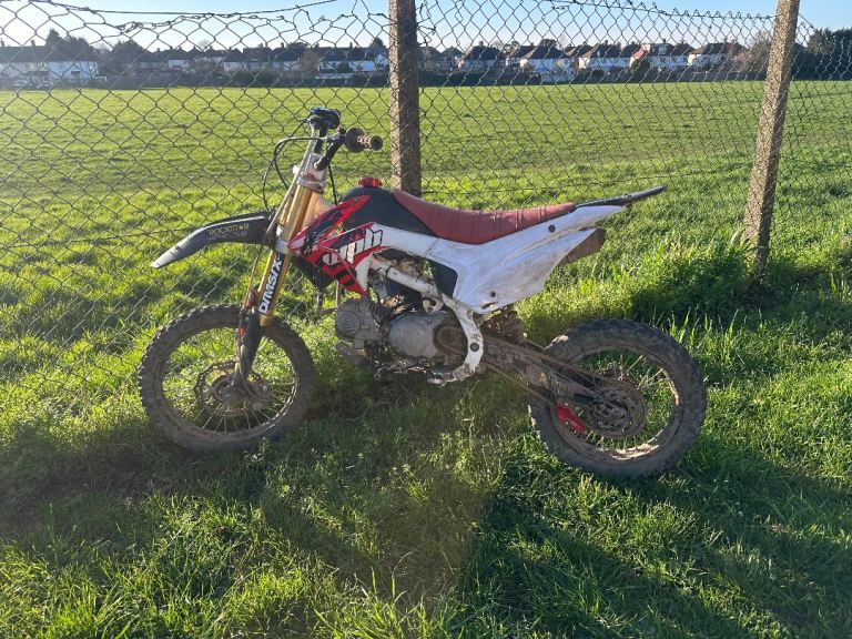 WPB Welsh pitbike pit bike crosser 140cc off road bikes Big wheel frame spares