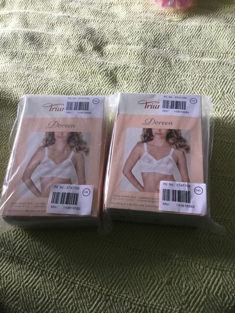 Doreen Bras 2 available, both 42G but Gumtree didn’t have that size option so I put 32A!