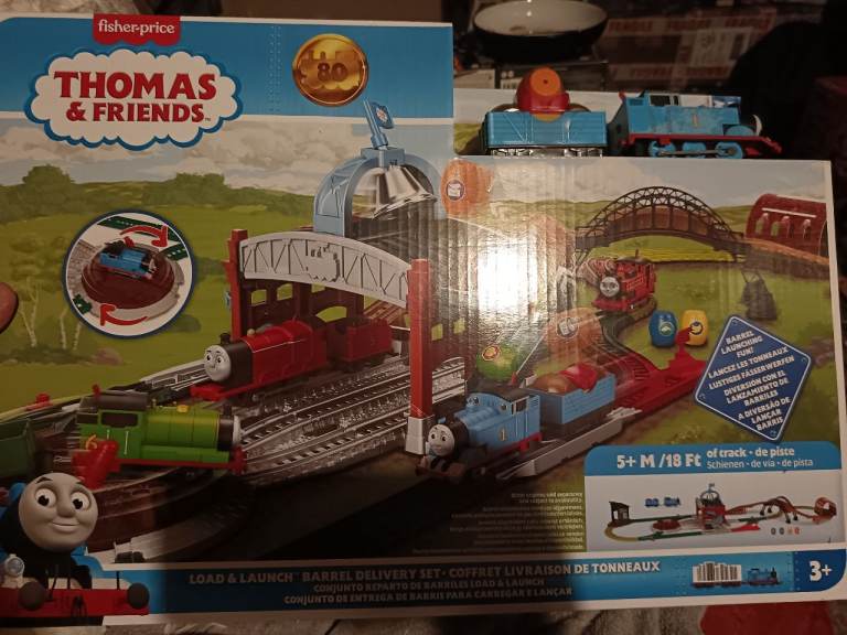 Thomas & Friends Motorised 80th Anniversary Train Set – Brand New, Boxed