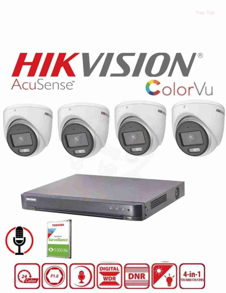 24/7 COLOR CCTV CAMERA SYSTEM 