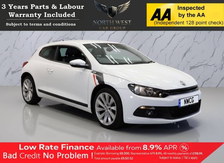 2012 Volkswagen Scirocco 2.0 TSI GT Hatchback 3dr Petrol Manual Euro 5 (Leather, Nav) (210 ps) **...