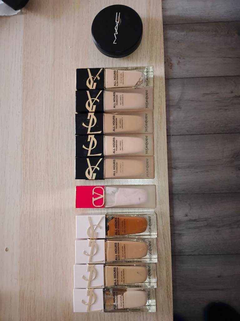 MAC, YSL, Valentino Foundation & Powder – As Good As New