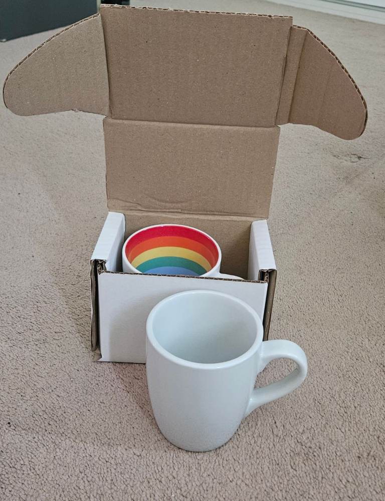 Mug mailer box x100