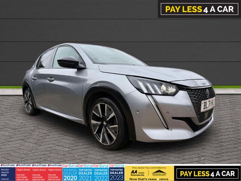 2022 Peugeot 208 1.5 208 GT Line Blue HDi S/S 5dr Hatchback Diesel Manual