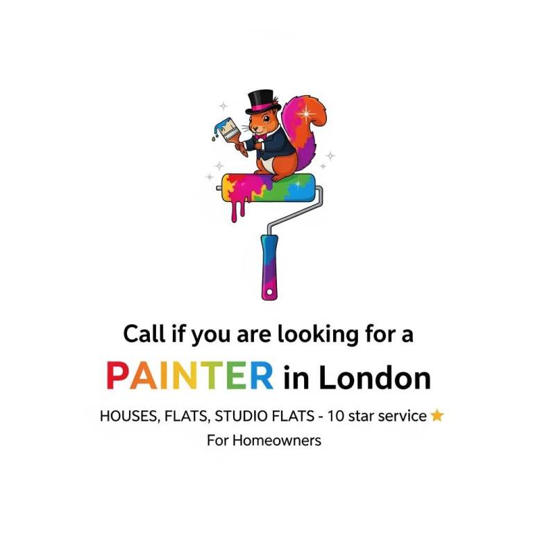 PAINTER in London! I paint whatever you want. Even a unicorn with rainbows and glitter!