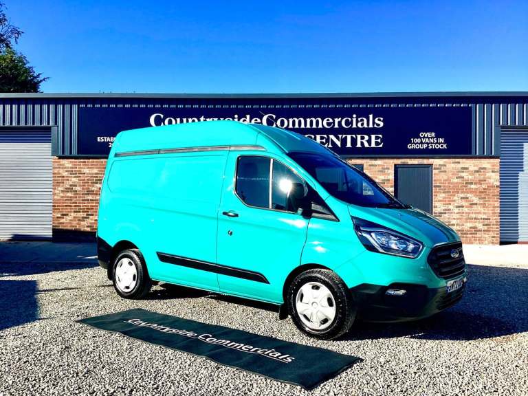 2022 Ford Transit Custom 2.0TDCI 130BHP TREND HIGH ROOF / AUTOMATIC / LOW MILES / SHELVING / RACK...