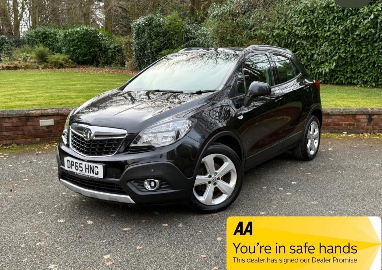 2016 Vauxhall Mokka 1.6 CDTi EXCLUSIVE 5DR 99K (BLACK) FULL MAIN DEALER HISTORY  HATCHBACK Diesel...