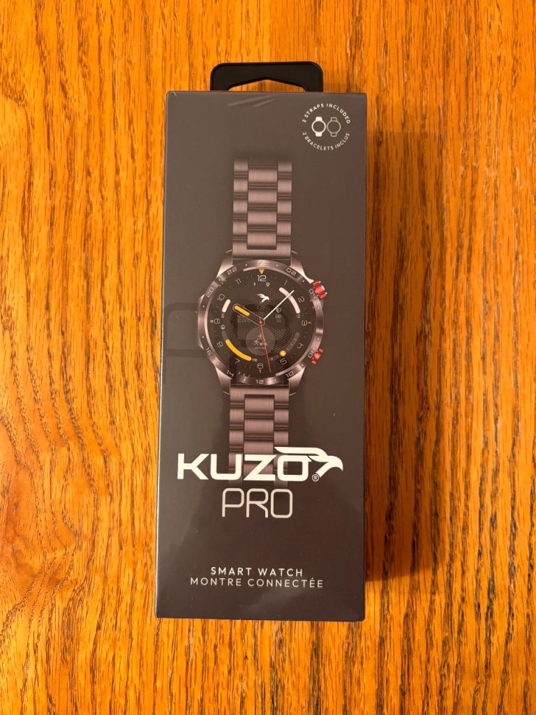 Veho Kuzo Pro Smart Watch with GPS - Black