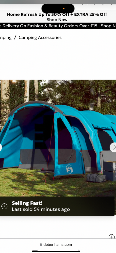 8 man tent brand new 