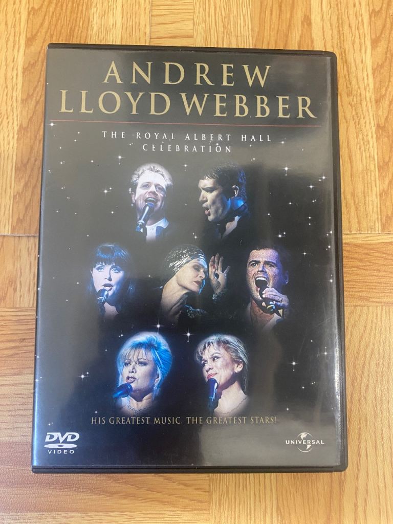 Andrew Lloyd Webber .. dvd . 