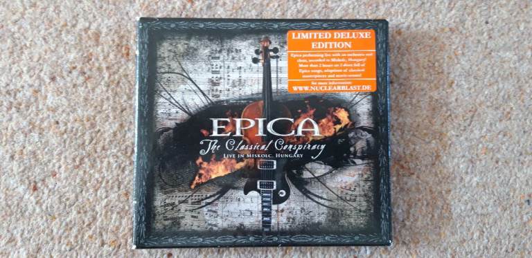 Symphonic metal job lot Nightwish Within Temptation Epica includes rare stuff