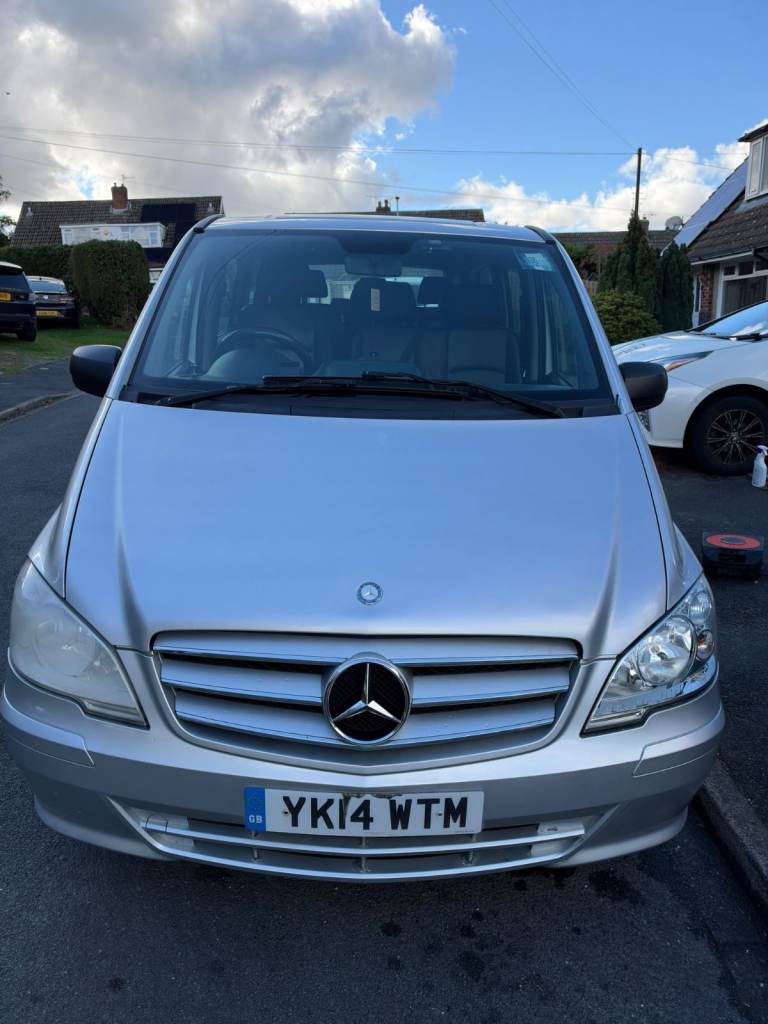 Mercedes-Benz, VITO, MPV, 2014, Manual, 2143 (cc), 9Seater, 5 doors, Silver Minibus