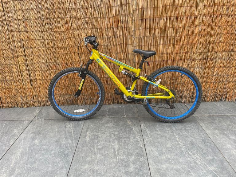 Full suspension mountain bike 