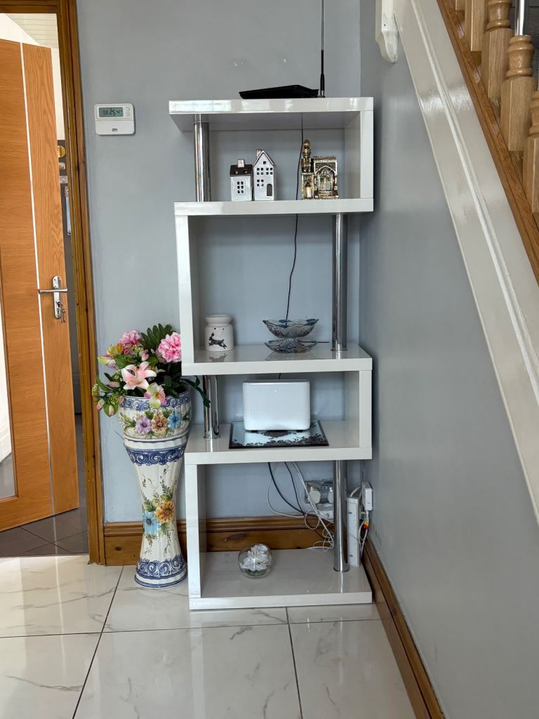 image for White gloss Shelf 