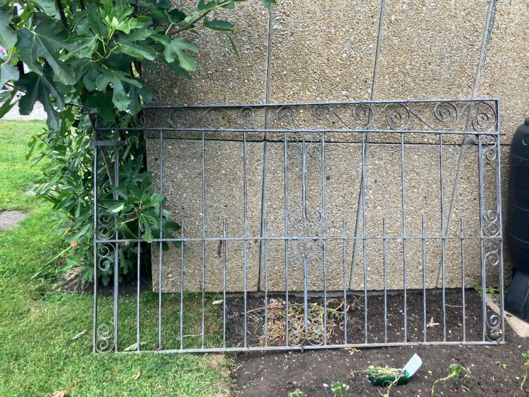 Metal Garden Gate/Fence Panel - Decorative Scrollwork