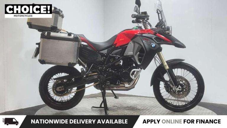 BMW F800 2014 ONLY 23K FULL ALLOY LUGGAGE NEW MOT SERVICED 800CC