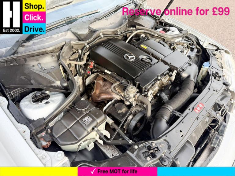 2006 Mercedes-Benz C Class 1.8 C180 Kompressor Avantgarde SE Saloon 4dr Petrol Automatic (193 g/k...