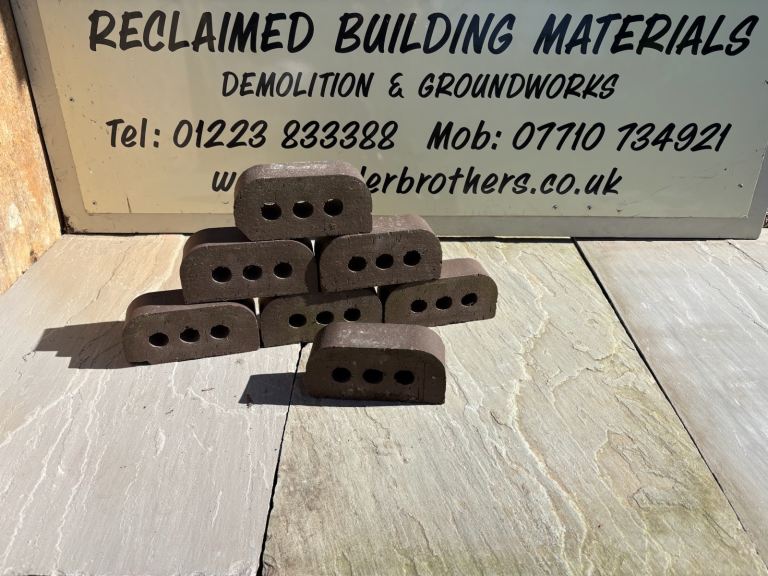 RECLAIMED double bull nosed engineering brick