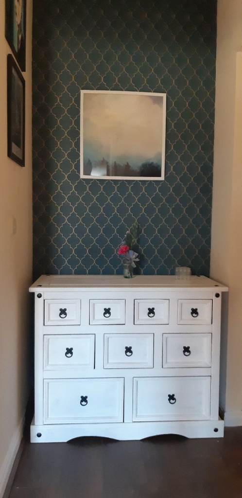 Cottage styled chest of drawers
