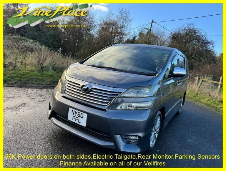 2011 Toyota Vellfire 2.4Z Platinum Selection 2 Type Gold, 7 Seat, Auto MPV Petrol Automatic