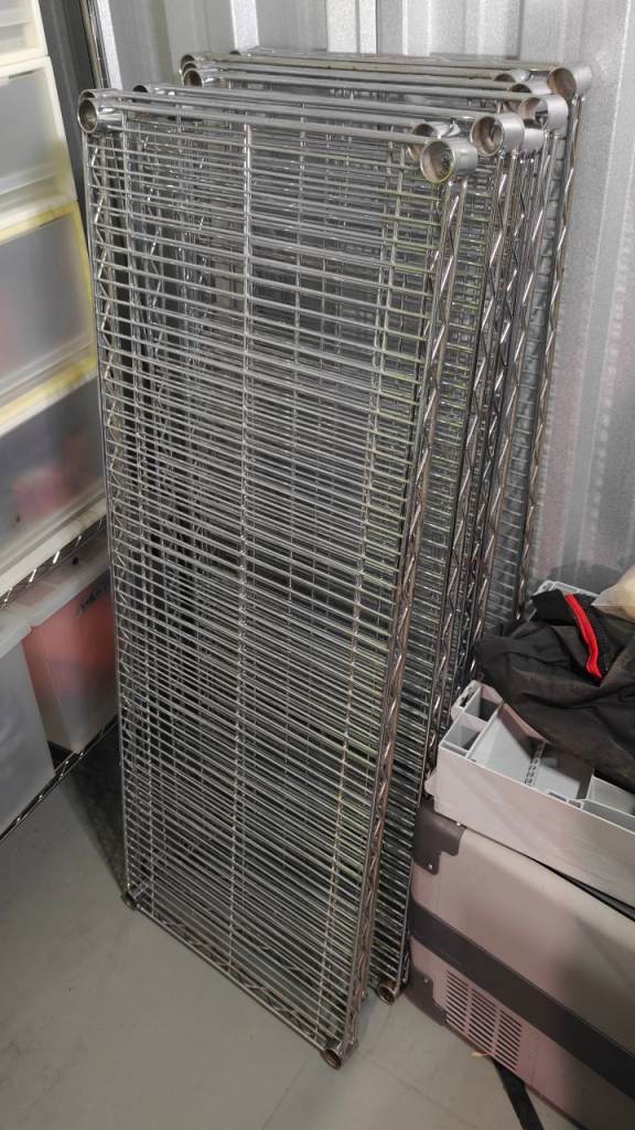 Chrome Wire Shelving