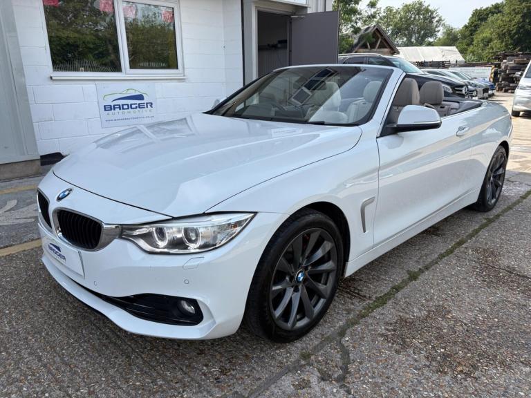 2015 BMW 4 Series 2.0 420i SE Euro 6 (s/s) 2dr CONVERTIBLE Petrol Manual