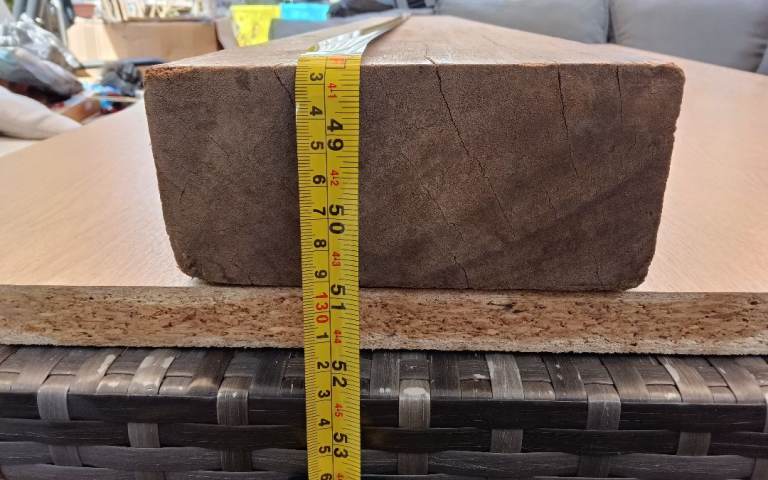 Solid Wood Timber Beam – Thick & Durable