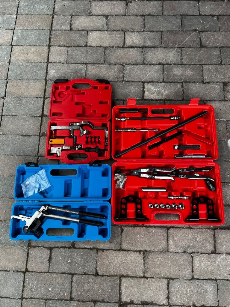 Mini BMW Valve seat replacement tools garage DIY 