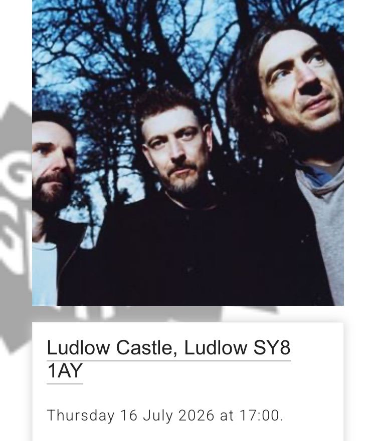 Snow patrol Ludlow castle 