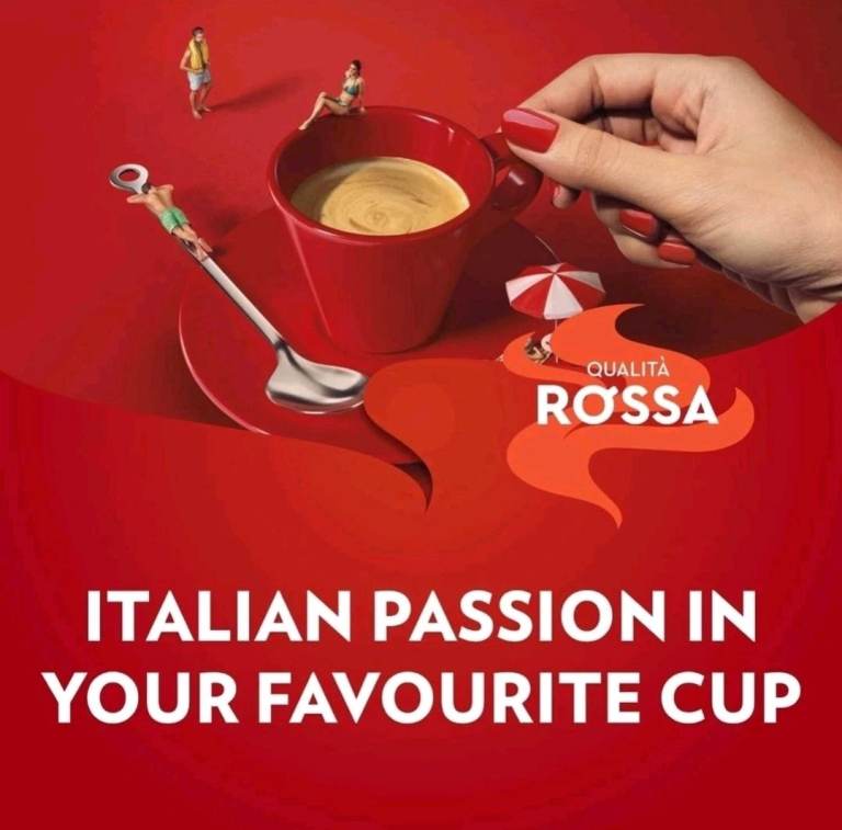 Lavazza Qualità Rossa Ground Coffee 6x250g - Rich Chocolate & Fruit Notes