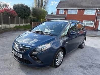 2015 VAUXHALL ZAFIRA TOURER 1.6 CDTI DIESEL 6 SPEED MANUAL 7 SEATER MPV ULEZ