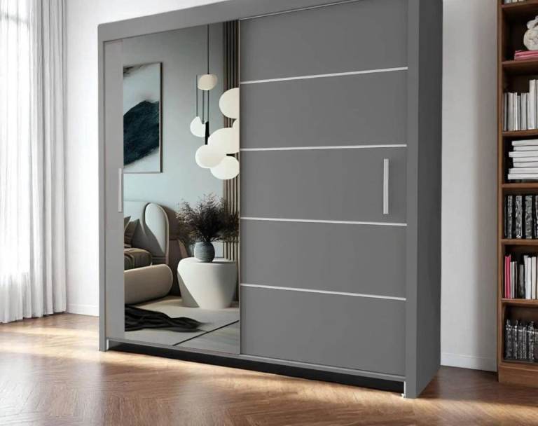 ✌️BRAND NEW SLIDING MIRROR DOORS WARDROBES 