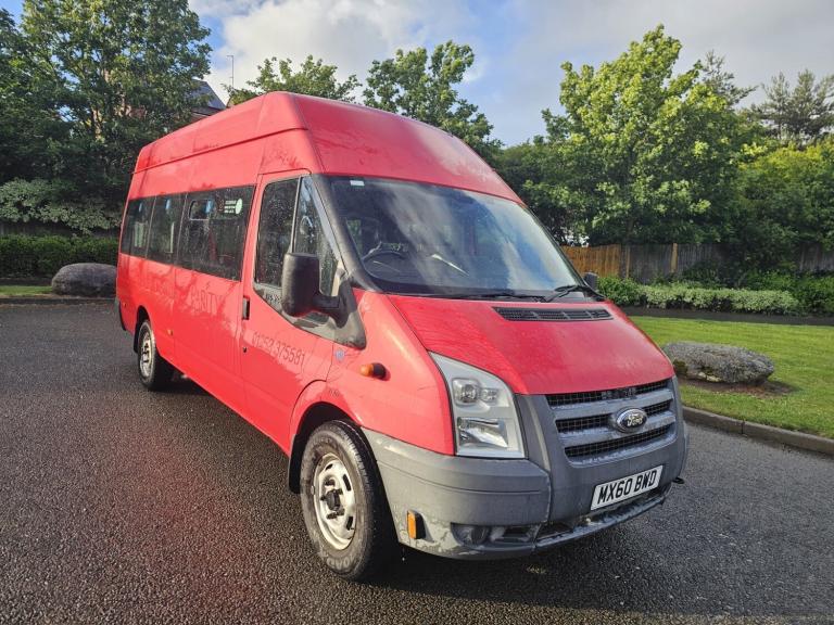 FORD TRANSIT 2.4TDCI JUMBO XLWB HIGH ROOF 1 OWNER CHARITY BUS  LOW MILES 68K
