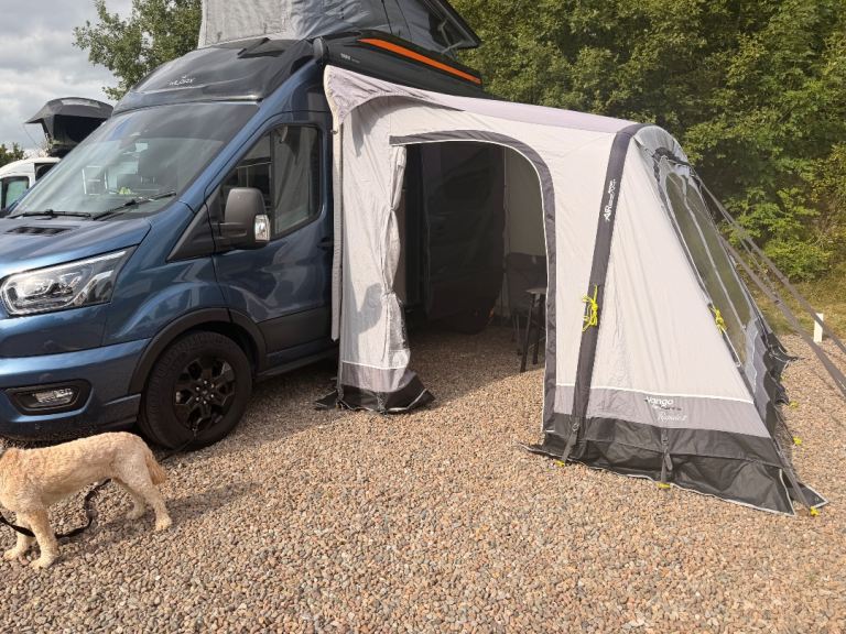 Vango Air awning Rapide ll 350 - grey violet