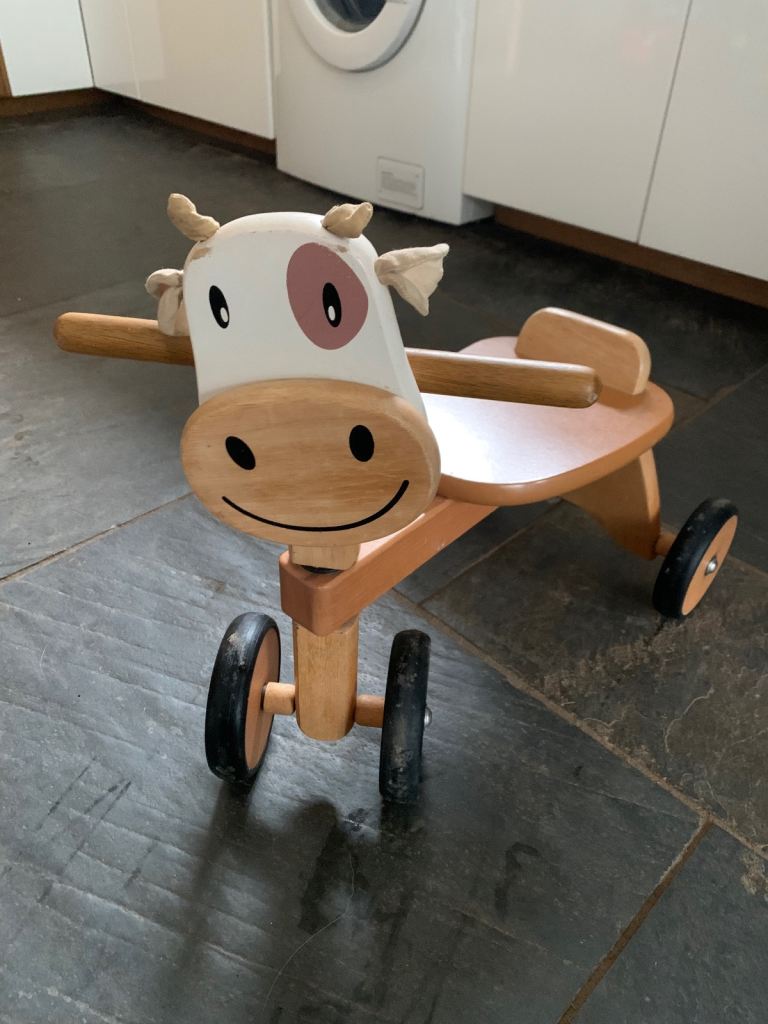Wooden  ride on push along toy 