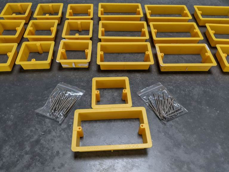 Electrical back box protectors for skimming