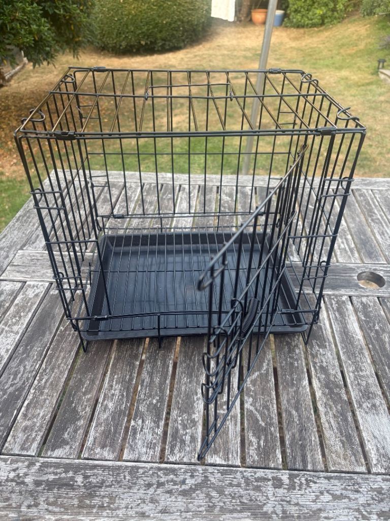 Small puppy crate