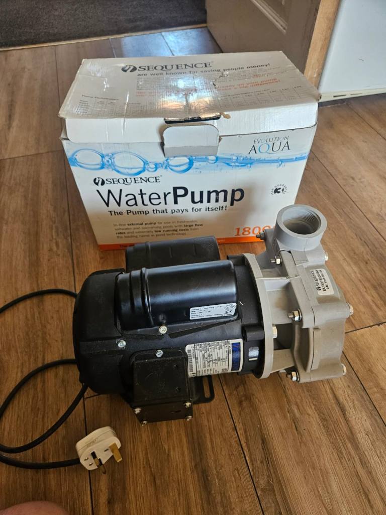 Koi carp pond pump