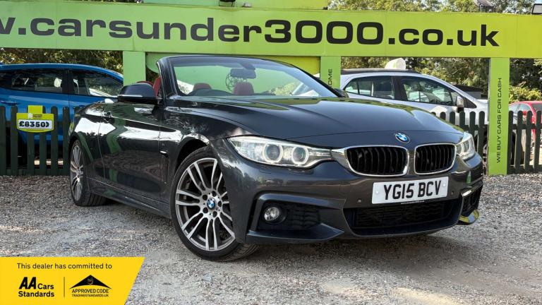 2015 BMW 4 Series 2.0 420D M Sport Auto 2dr Convertible Diesel Automatic