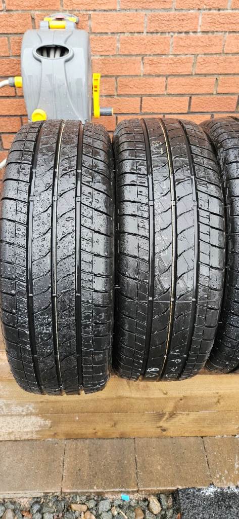 2 x 215 65 16 c transit custom tyres Bridgestone brand new 