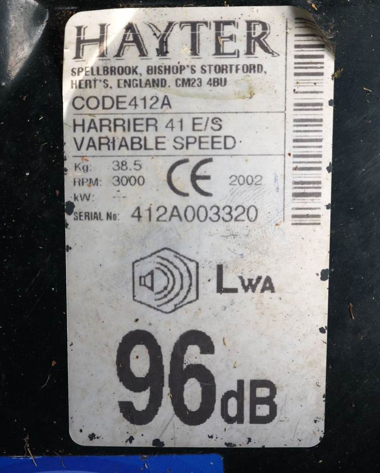 Hayter Harrier 41 Petrol Lawn Mower , £45.00 for Sale in Norwich, Norfolk
