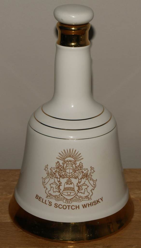 Vintage Scotch Bell's Whisky Commemorative Porcelain Decanter (empty) Prince William