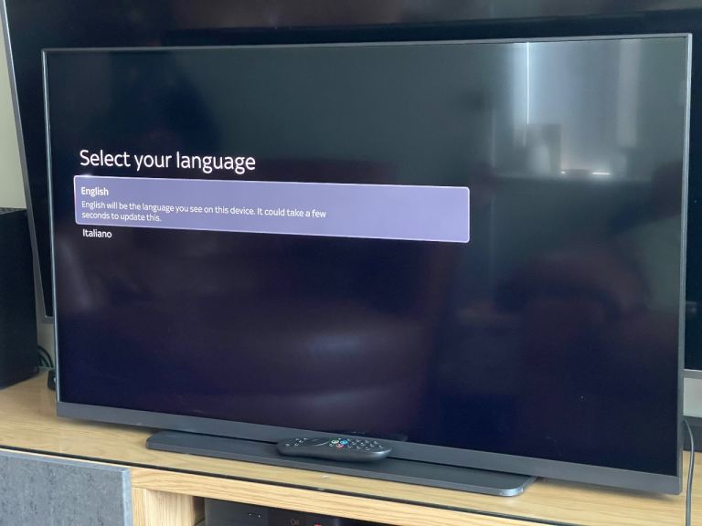 43” TV Sky Glass Air (6 weeks old) price reduced